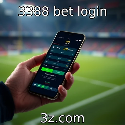 Acesso ao site 3388 bet login em dispositivos móveis
